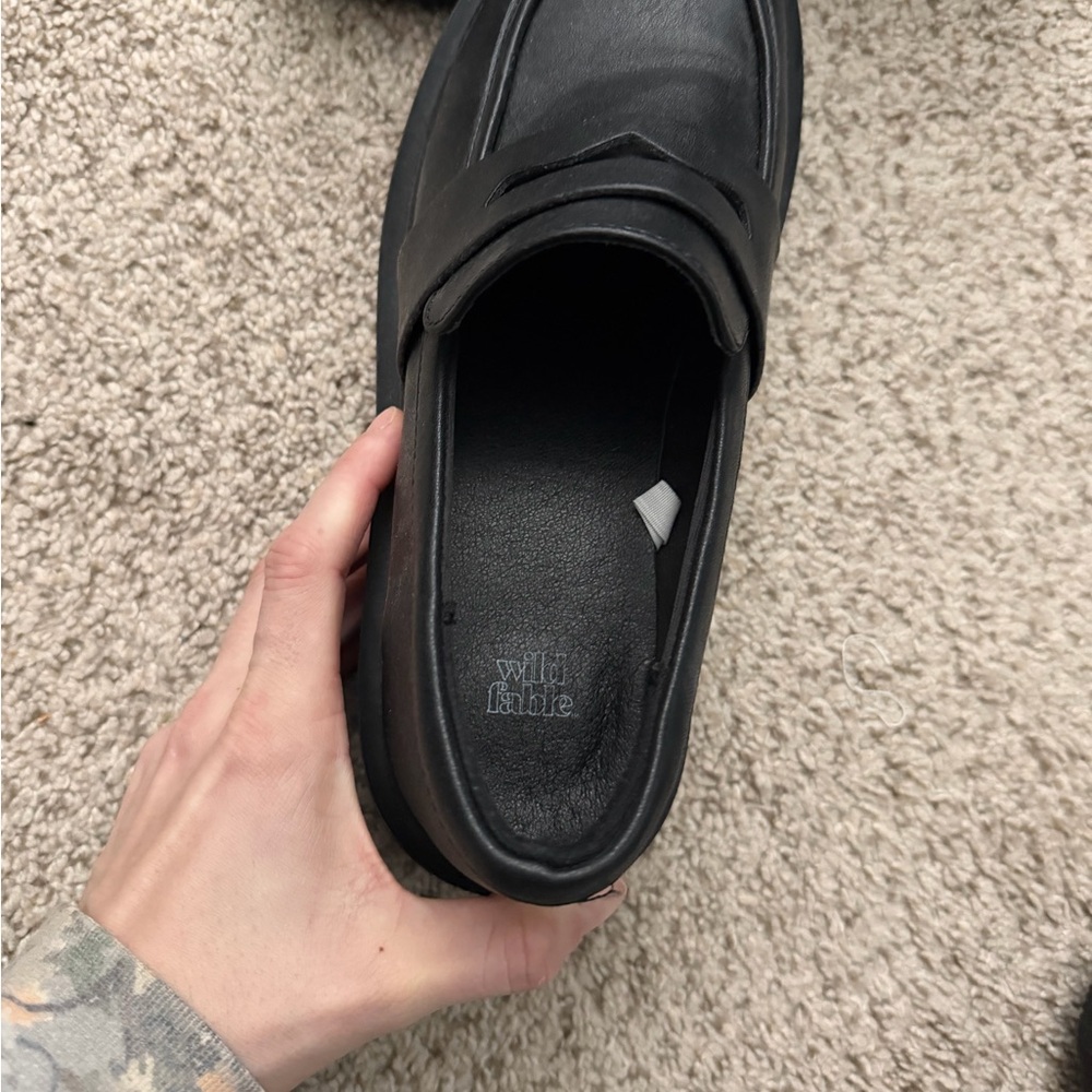Wild Fable Black Platform Loafers - Picture 4 of 4